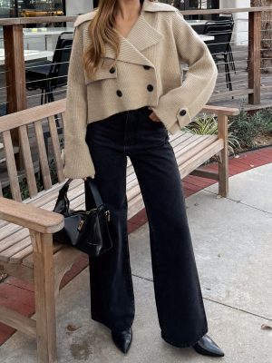 Townes Cropped Sweater Jacket