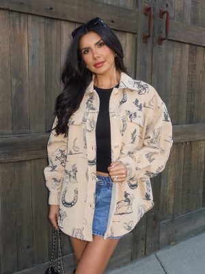 Wild West Oversized Shacket