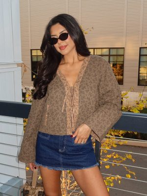 Wilder Tie Front Jacket