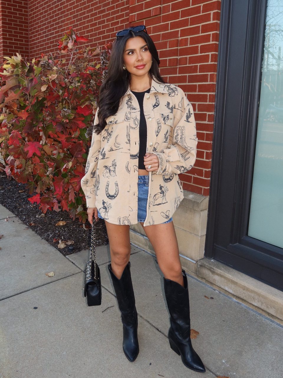 Wild West Oversized Shacket